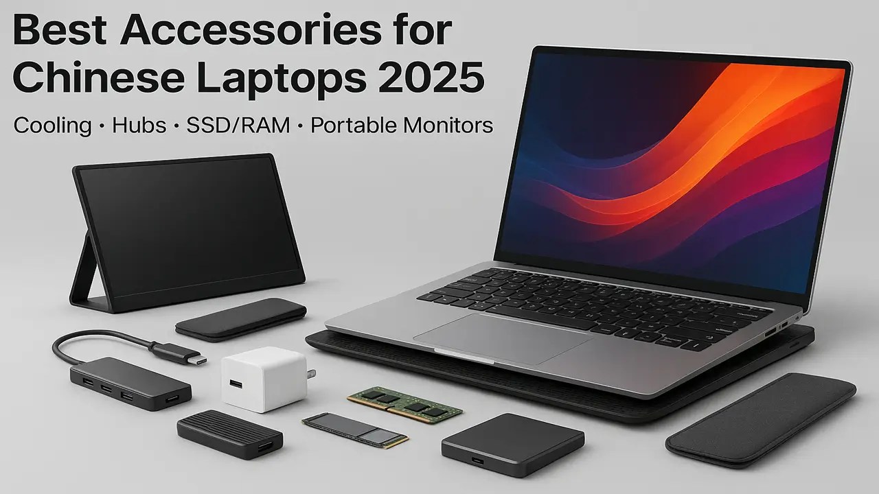 best accessories for Chinese laptops 2025