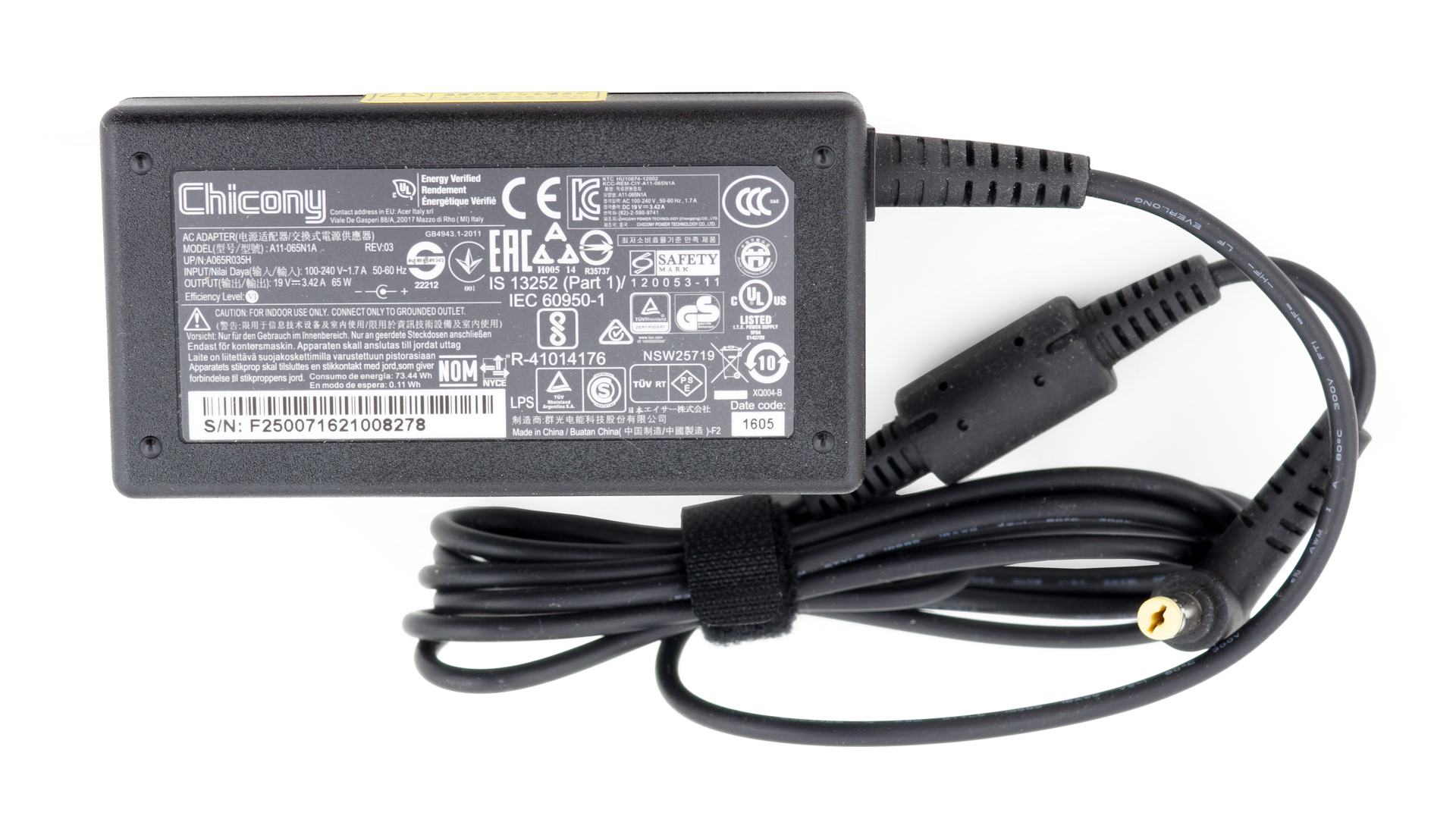 Connecteur De Charge Pour Acer Travelmate P648-M – DC30100N600 – Câble D'alimentation Compatible