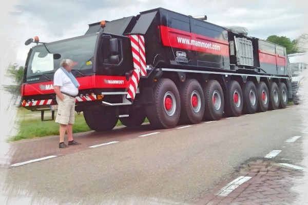 Grúa de 8 ejes Liebherr