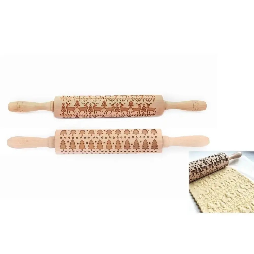 christmas rolling pin