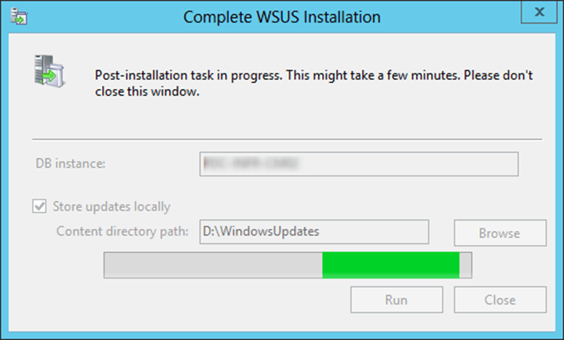 Software Update Point Installation