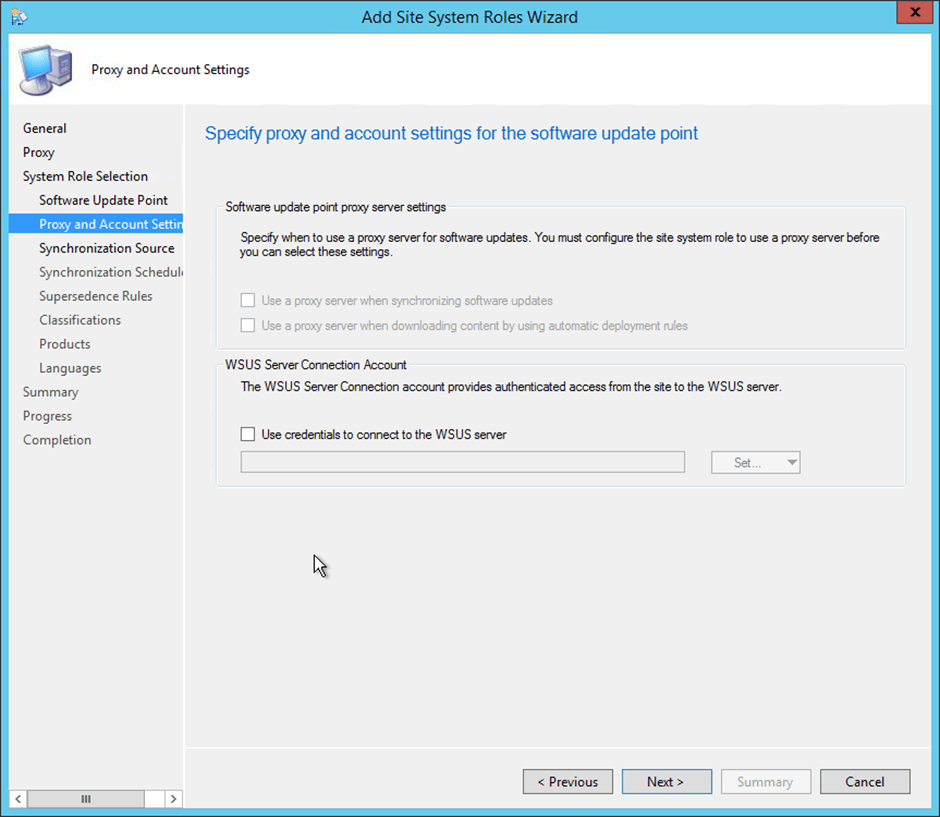 Software Update Point Installation – Laraonlinetraining