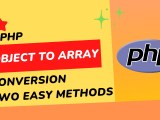Php Object To Array Conversion 2 Easy Methods Laravel Plug