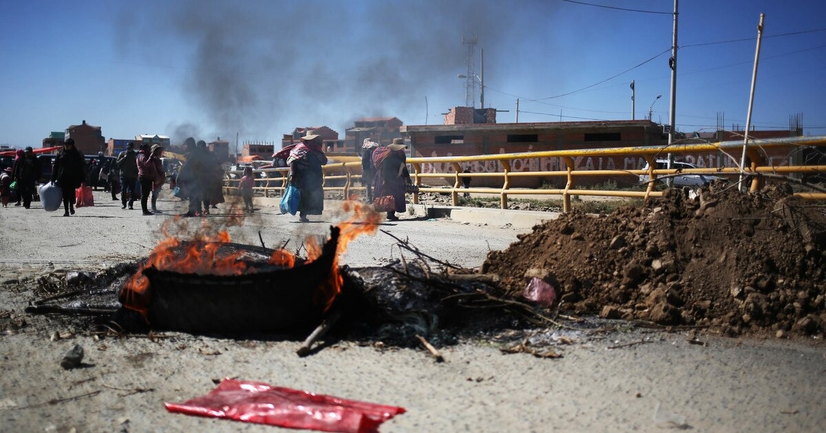 Sube la tensión en Bolivia en tercer día de protestas