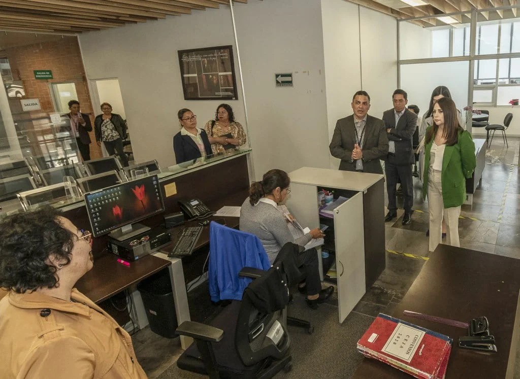 Supervisa magistrada Anel Bañuelos juzgados en Apizaco y Ceja