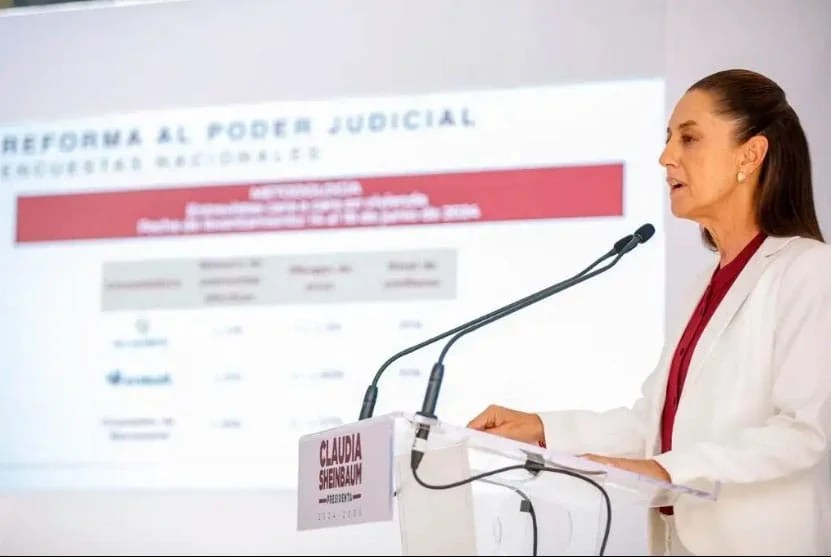 Llama Sheinbaum a dejar espacio para diálogo y debate en Reforma Judicial