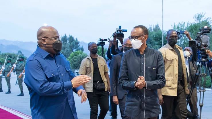 Sommet RDC-Rwanda: Félix Tshisekedi et Paul kagame prêts pour le cessez-le-feu  à l’Est de la RDC
