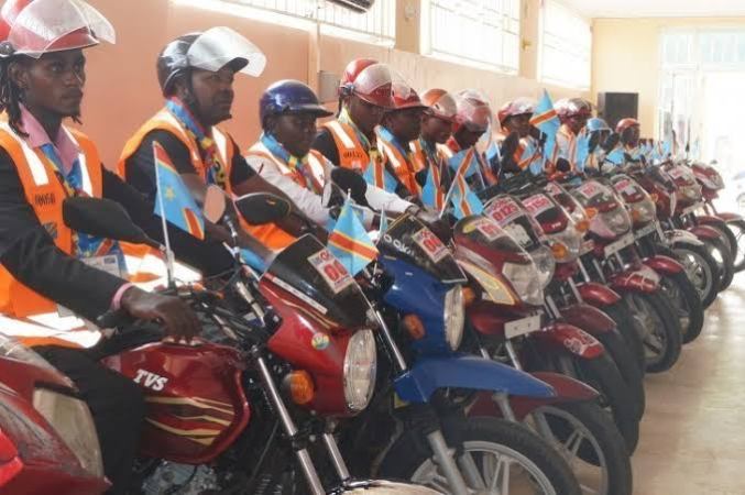 Goma : « Tout conducteur moto n’est pas taximan moto ; la population doit être prudente face au vol des sacs à main », explication des motards