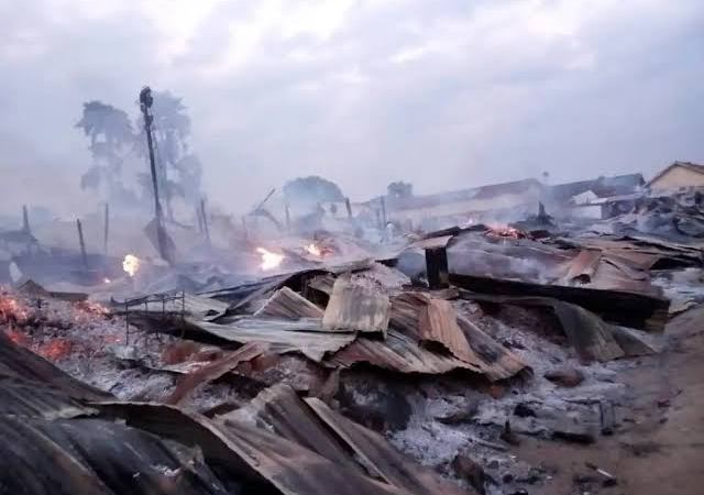 Beni : Un cas d’incendie fait mort d’homme