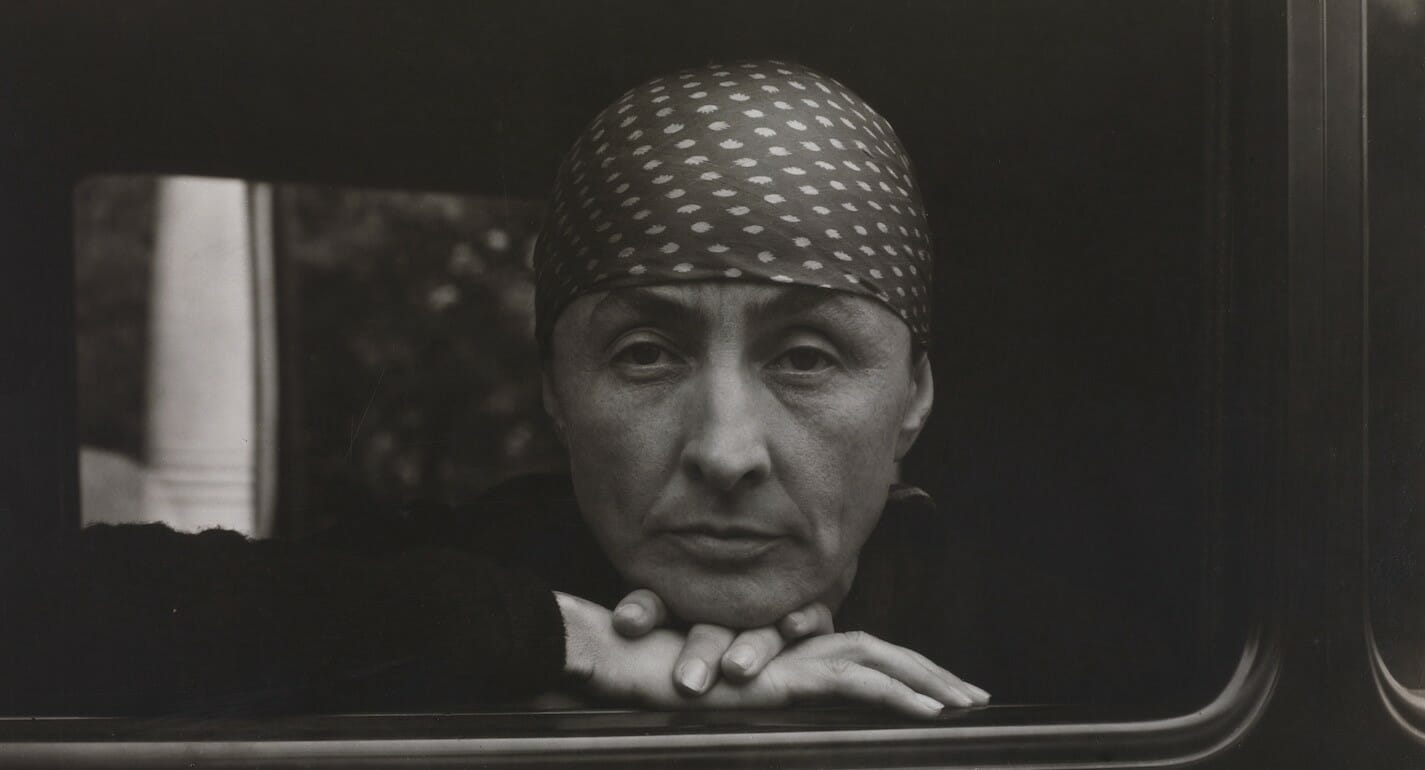 Artist Georgia O'Keeffe