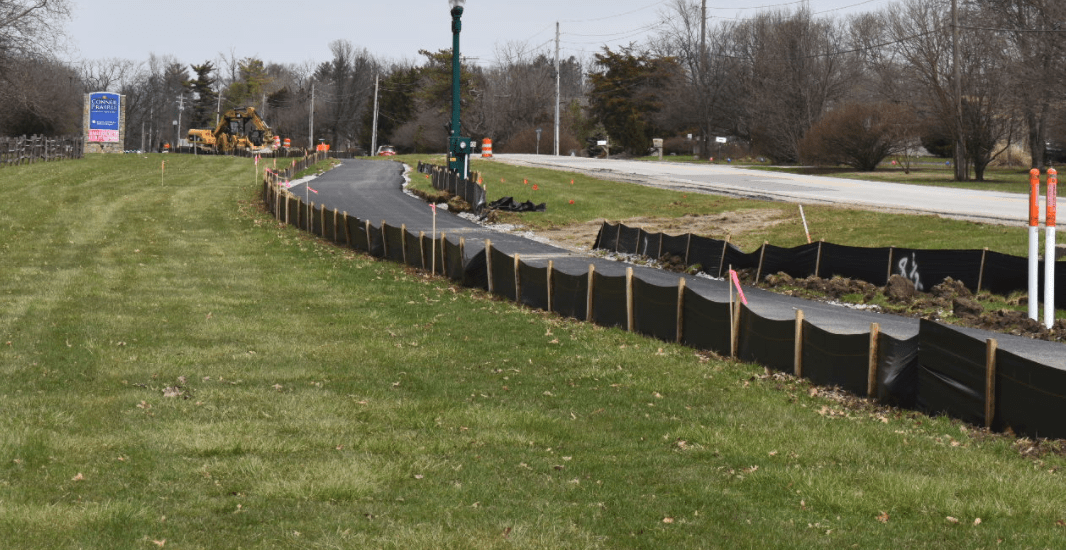 Allisonville Road Update Trail & Improvements LarryInFishers