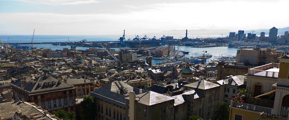 Hamnen i Genova