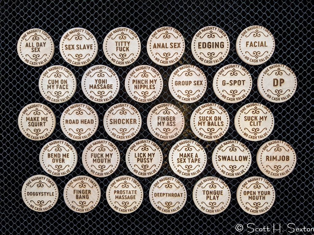 Naughty Tokens - LaserScott