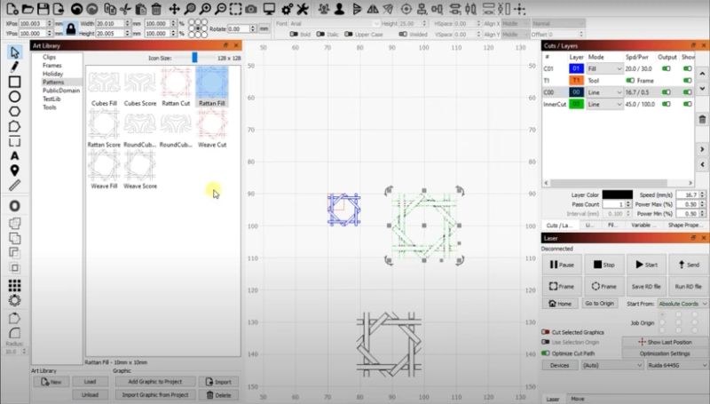 Lightburn Software Tutorials The Superb No1 Laser Software - Abstract Picture Collection - Desktop Quality