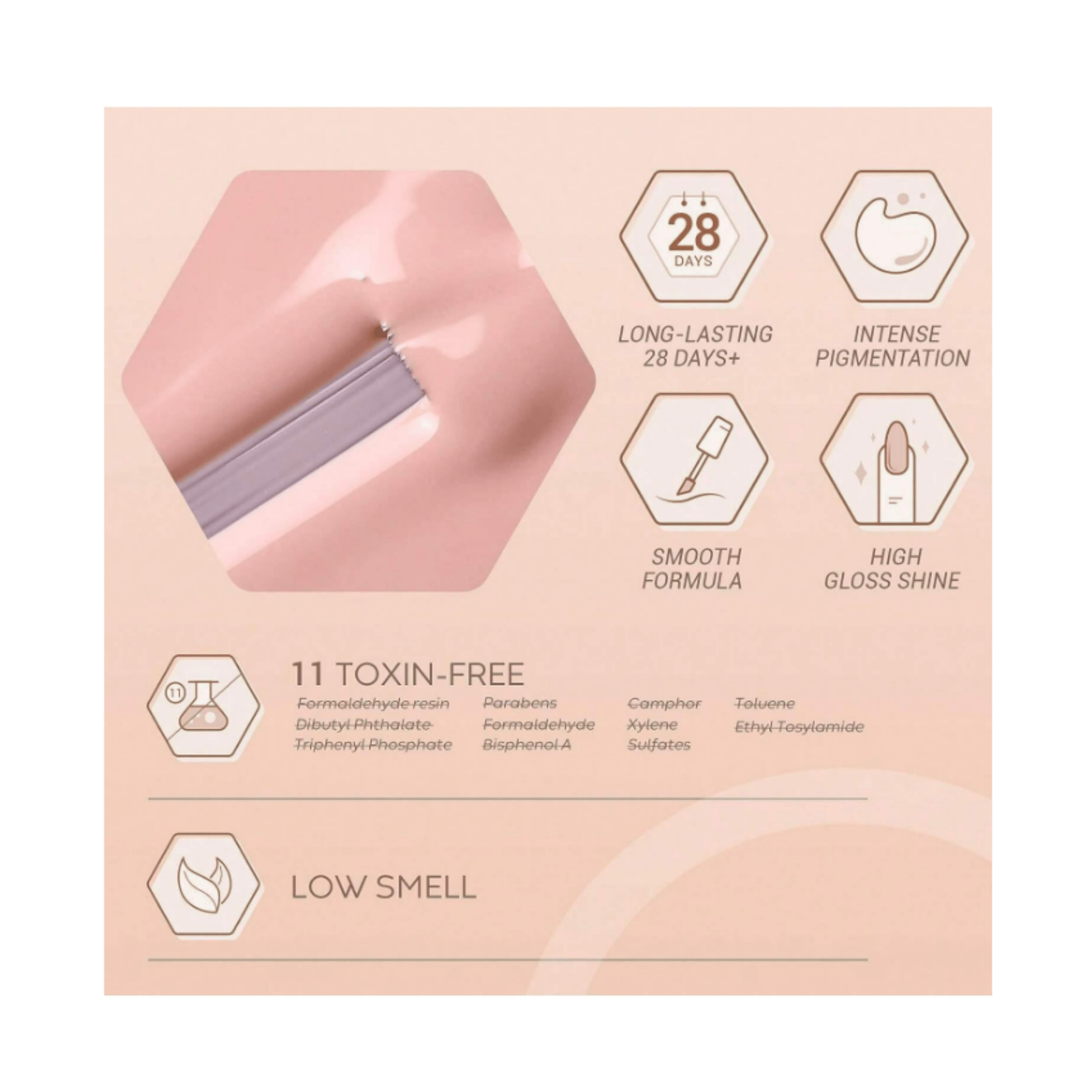 Esmalte en gel semipermanente modelones (Neutral Skin)