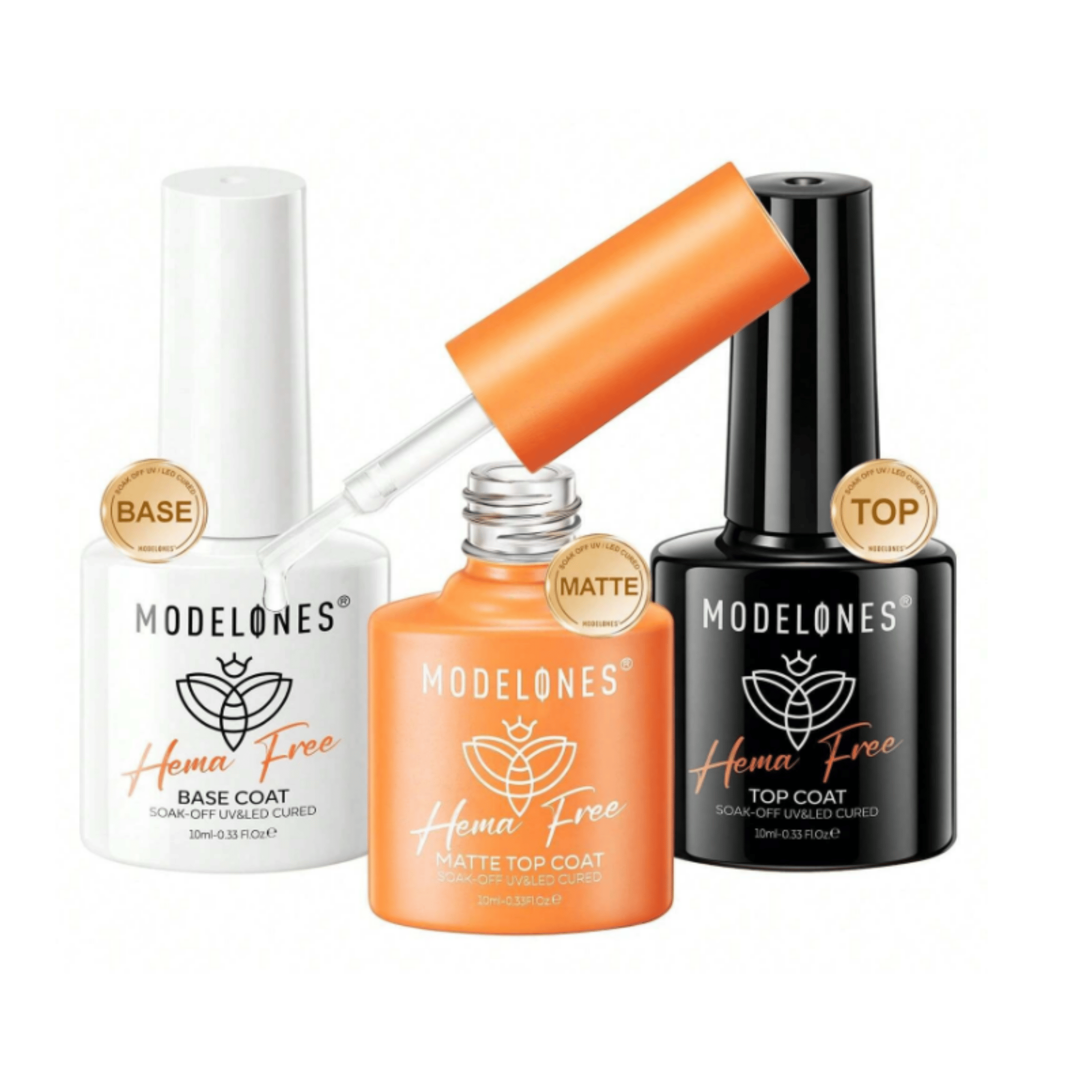 Base - Top - Matte Coat Hema Free / Modelones