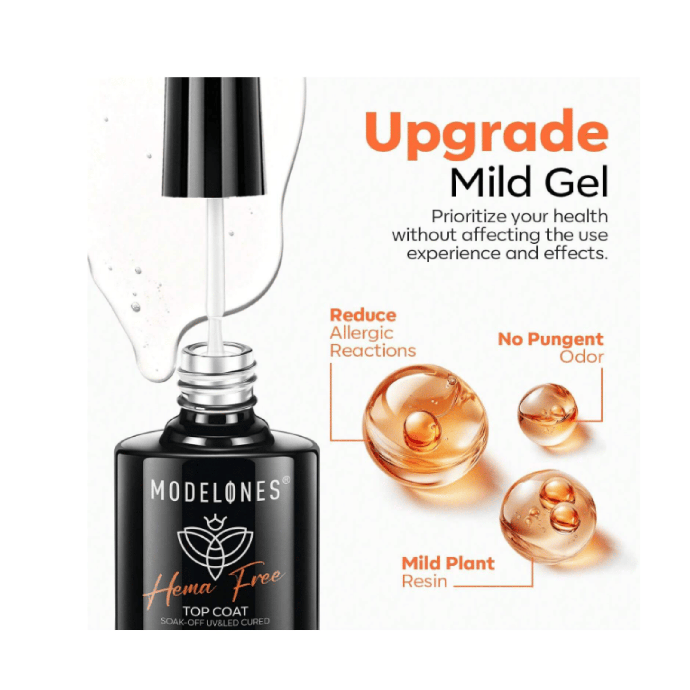 Base - Top - Matte Coat Hema Free / Modelones