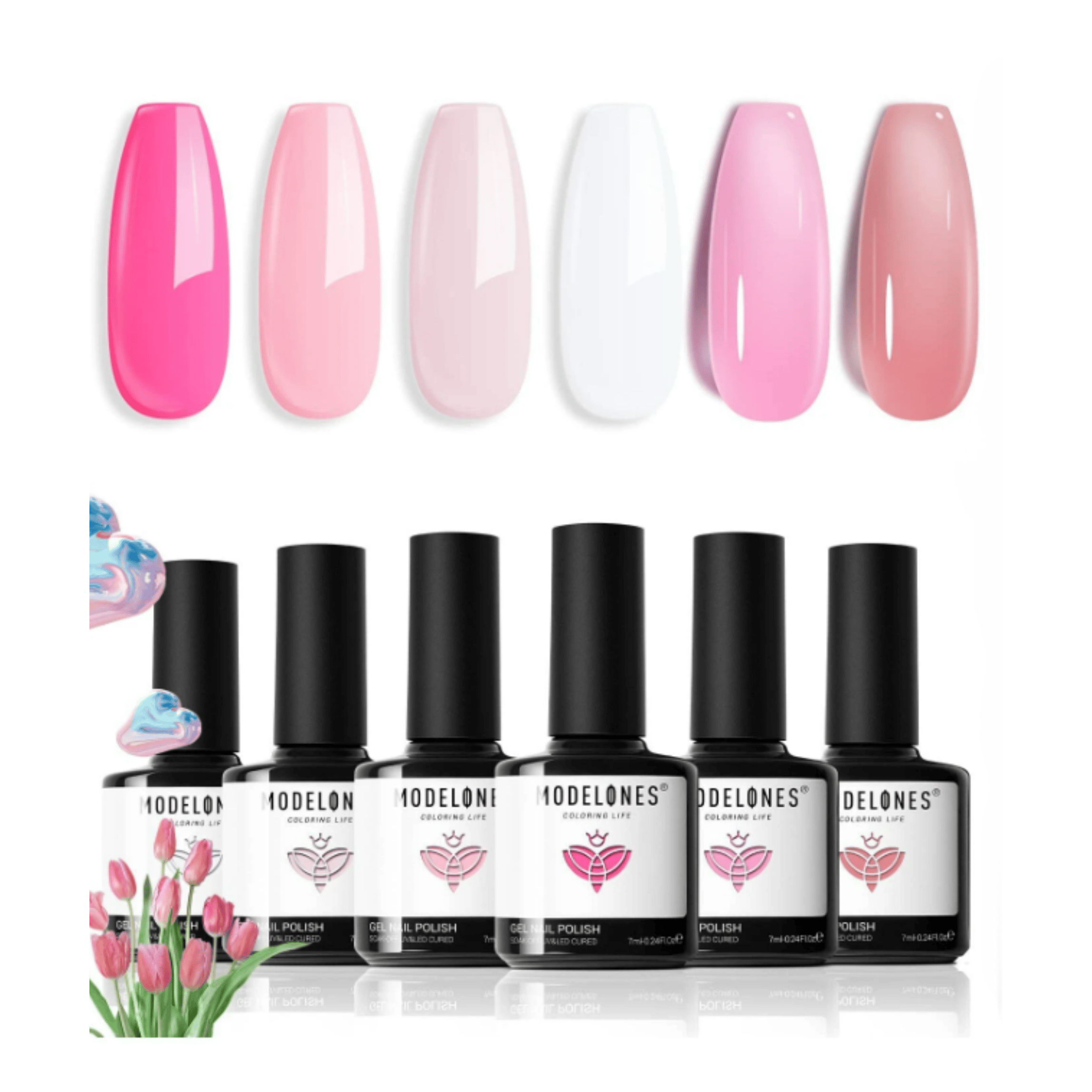 Esmalte en gel semipermanente modelones (Barbie Limited Edition)