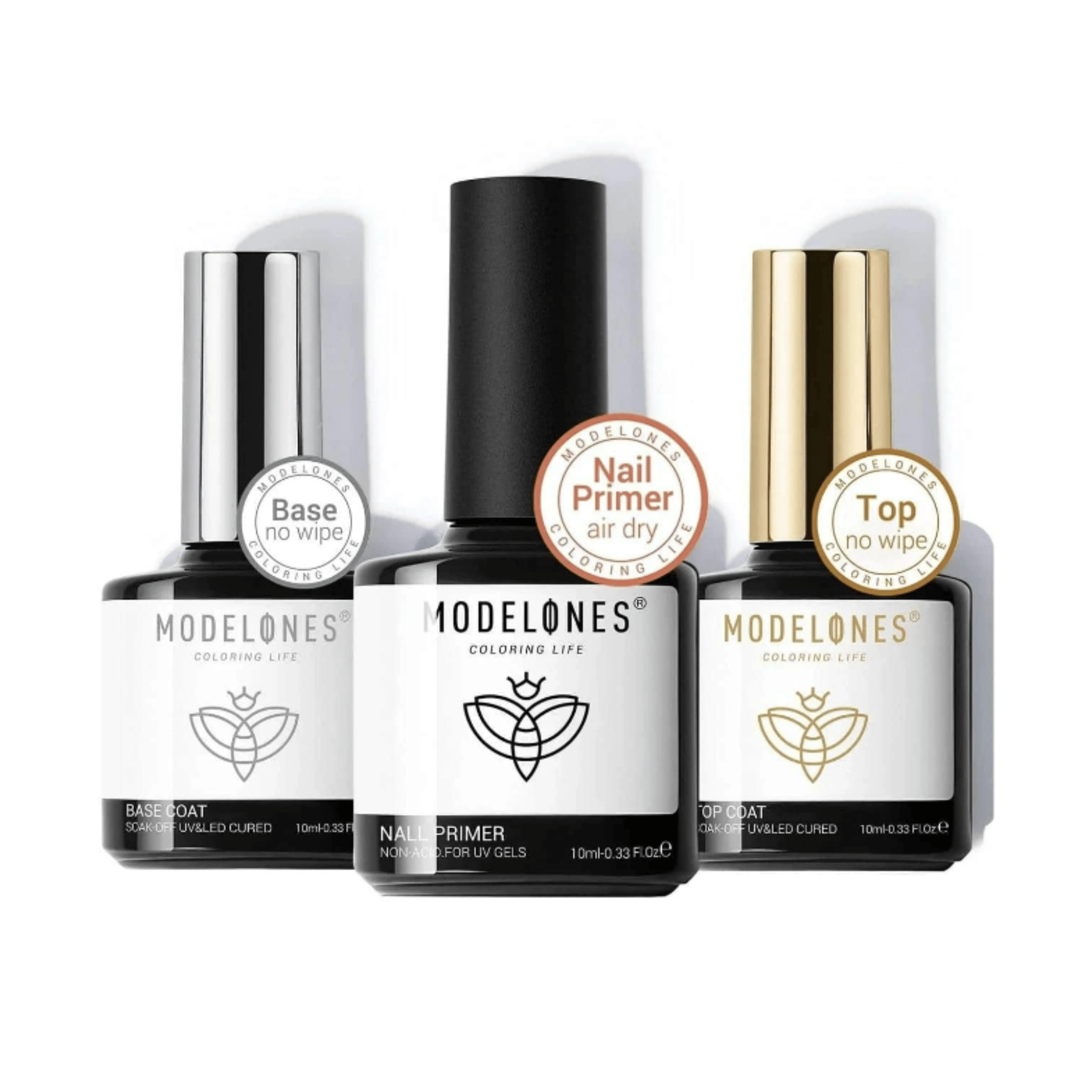 Base - Top Coat - Primer Nail / Modelones