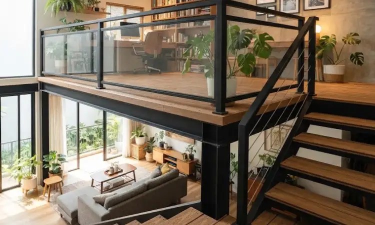 Mezzanine wpc, Sumber: AI