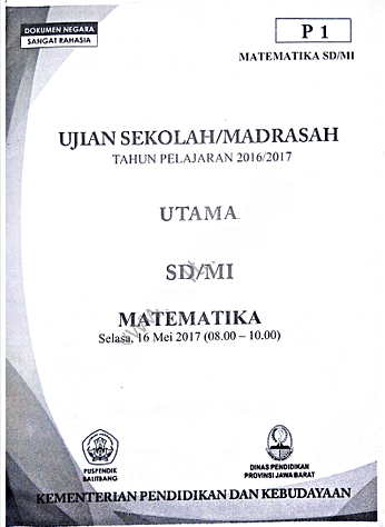 Kunci jawaban prediksi soal un sma 2017 program studi ipa. Kunci Jawaban Un Mtk Sd P1 Lasopama