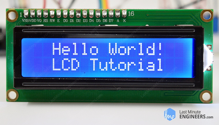 How To Program A Blinking Text On 16x2 Lcd Master Mikro Arduino V 2 - Stunning Geometric Design - Mobile