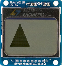 In Depth Interface Nokia 5110 Graphic Lcd Display With Arduino
