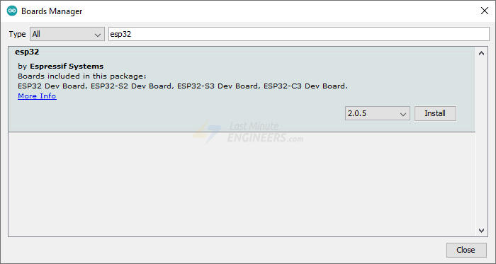 Installing ESP32 Board in the Arduino IDE: Step-by-Step Guide (7) Installing ESP32 Board in the Arduino IDE: Step-by-Step Guide (7)