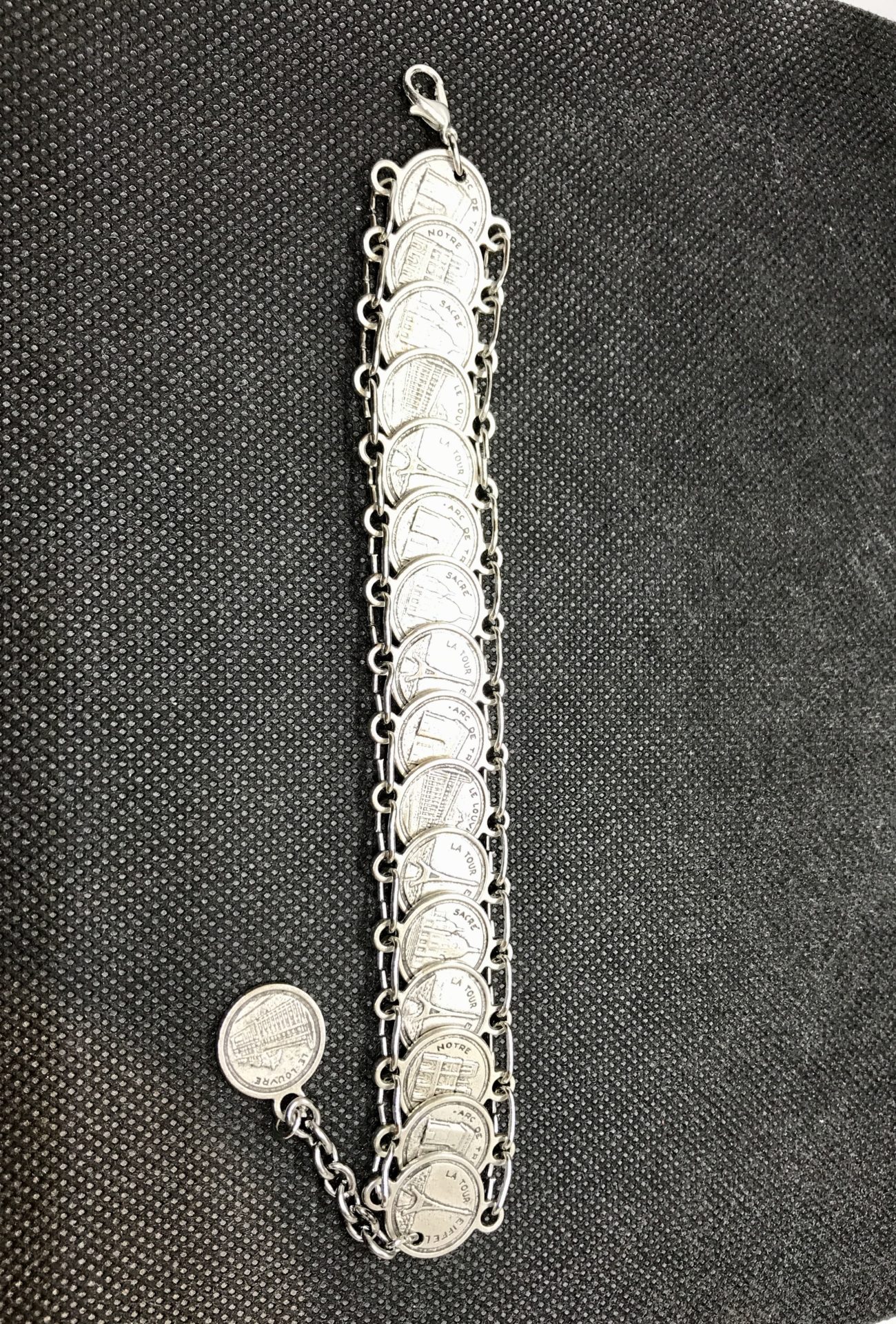 Bracelet pièce Paris