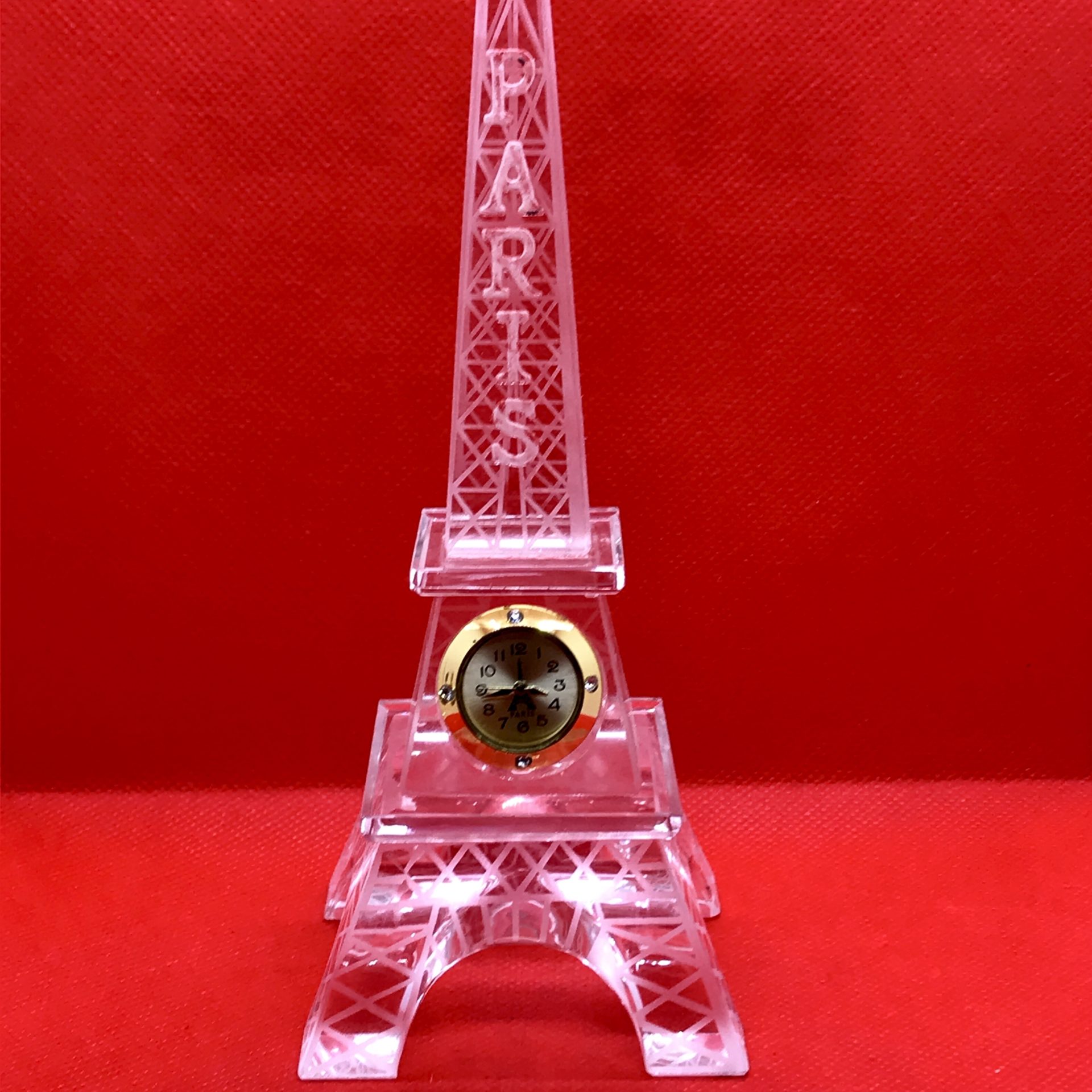 Tour Eiffel verre pendule