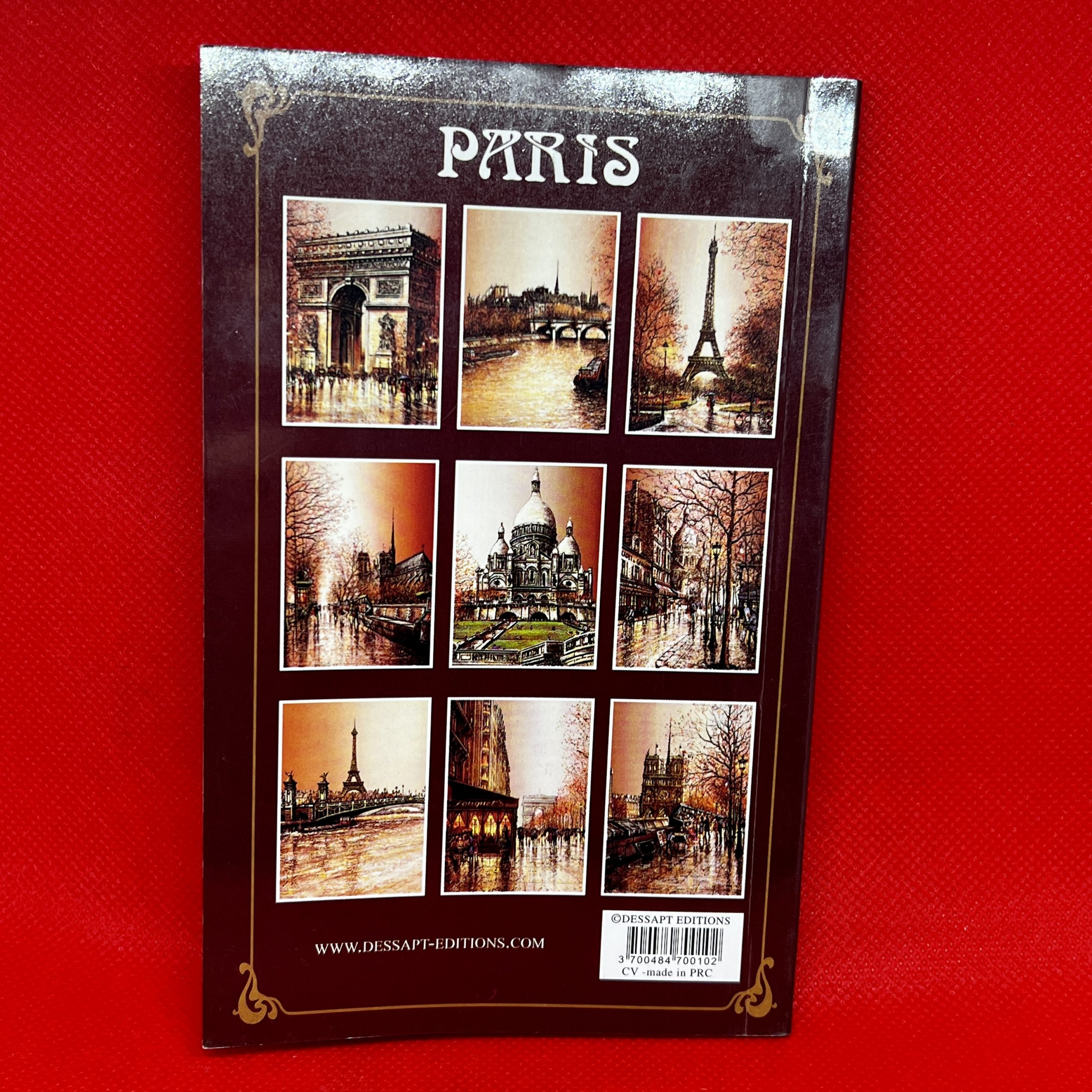 carnet de notes Paris