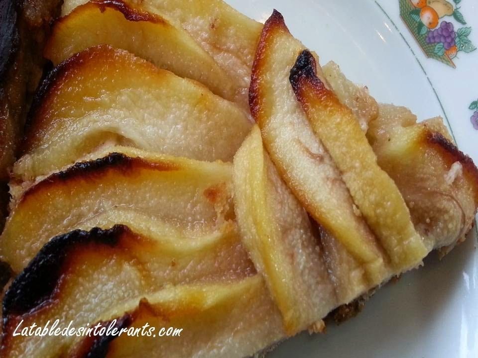 Tarte Aux Poires Et Amandes Sans Gluten Sans Lait Sans Sucre