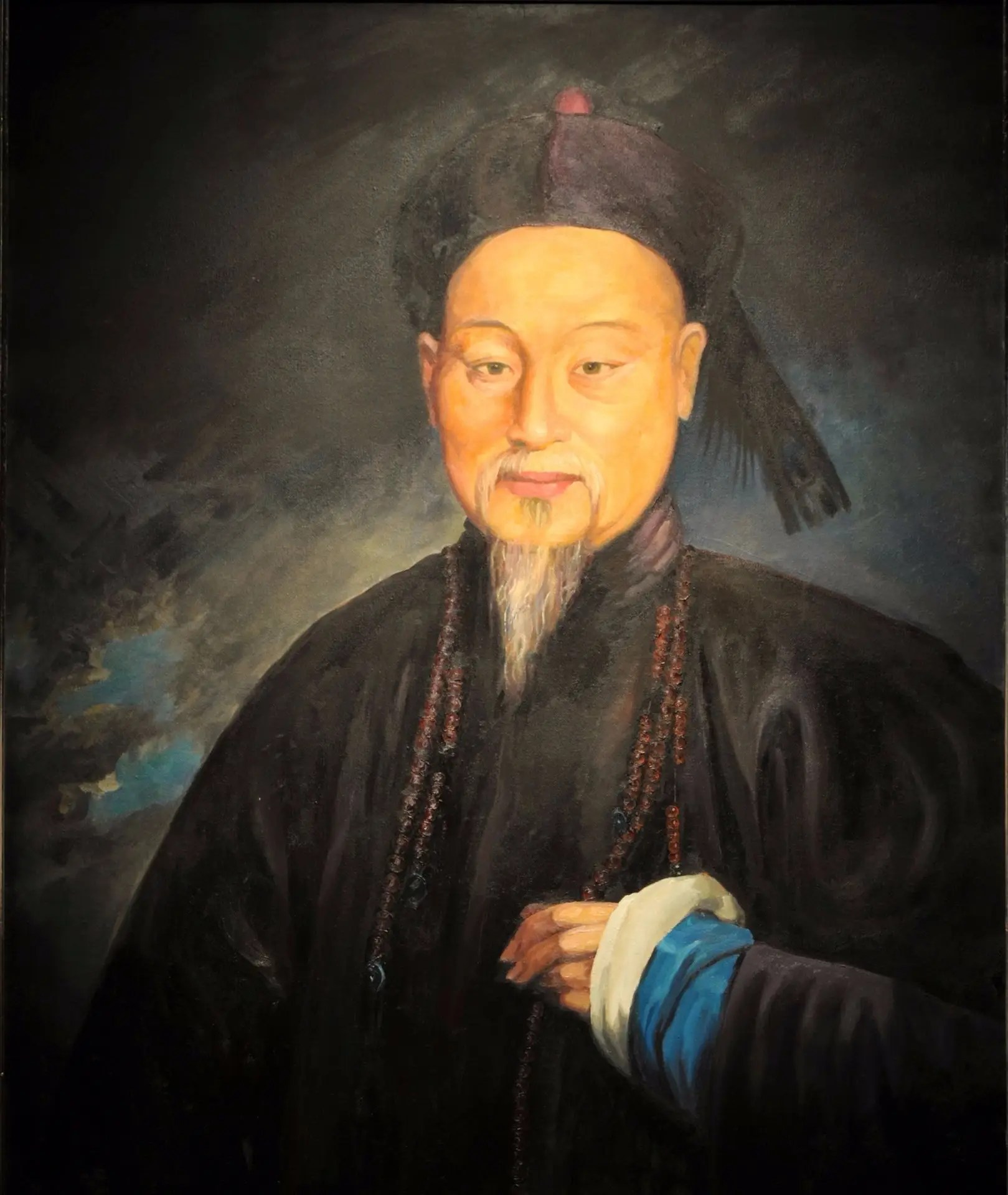 A portrait of Lin Zexu.（林则徐)
Unknown Artist, "Portrait of Lin Zexu," 19th Century. Courtesy of Wikimedia Commons.