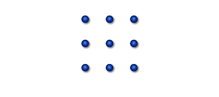 A player that completes the fourth side of a square (a box) colors that box and must play again. Connect 9 Dots With 4 Lines Why Thinking Outside The Box Doesn T Work
