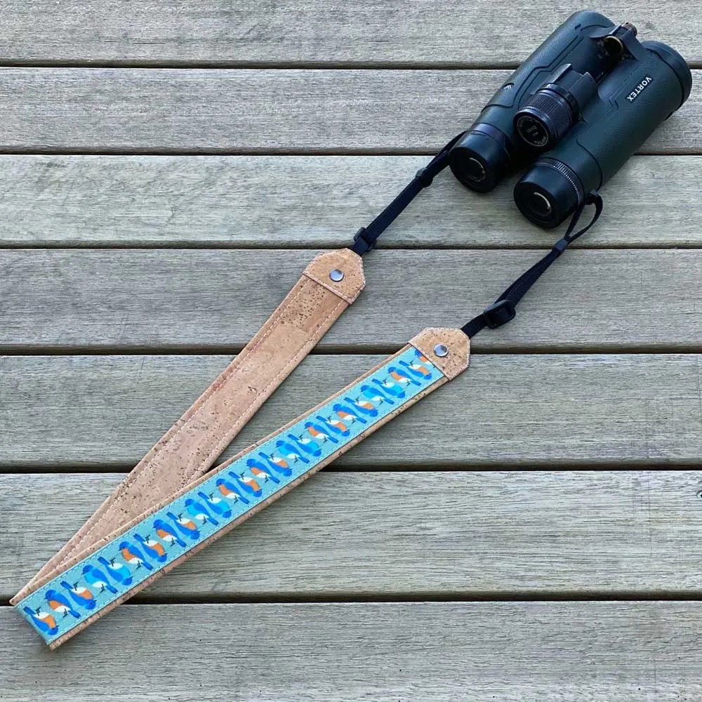 Blue Bird Camera/Binocular Strap | Eco-friendly