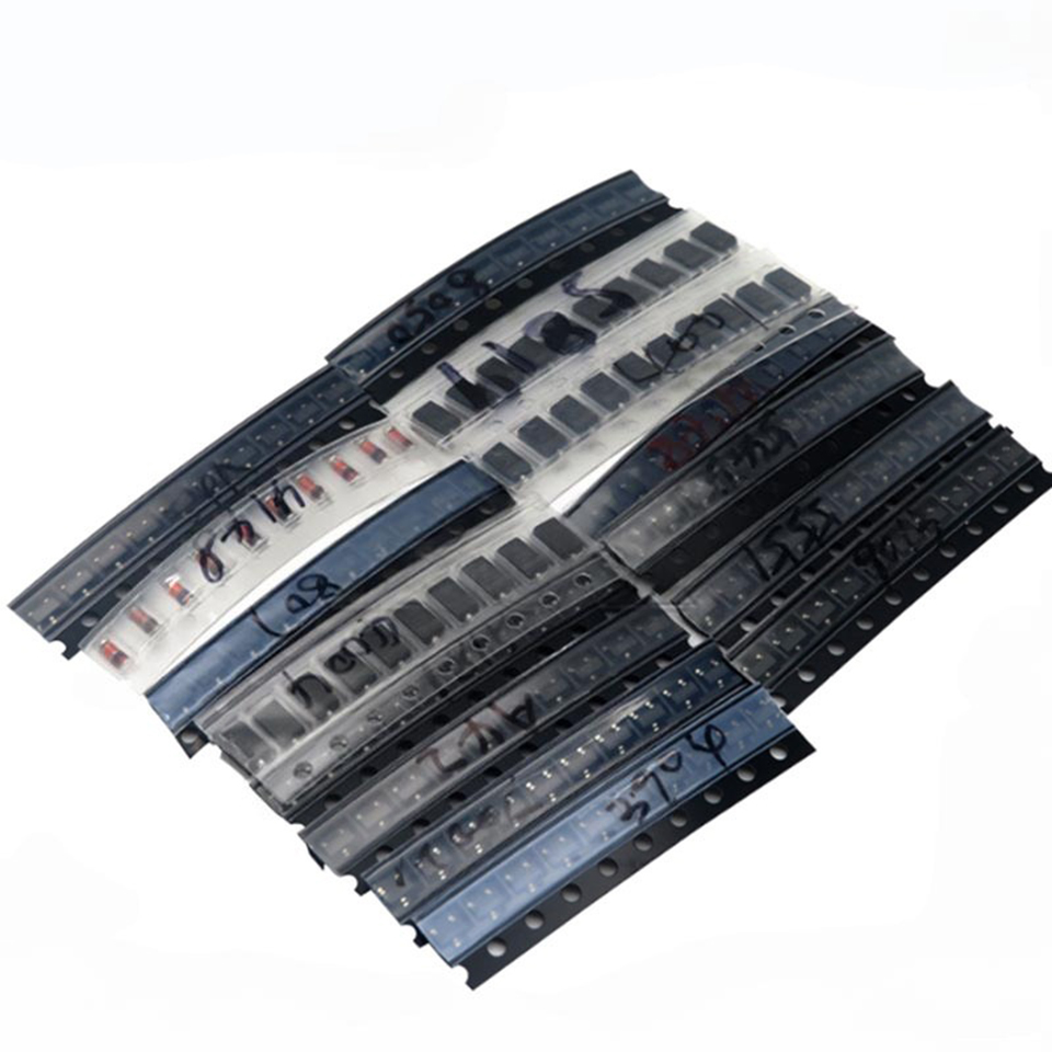 Kit Surtido Transistores y Diodos SMD/SMT 35 Modelos 10 Unidades