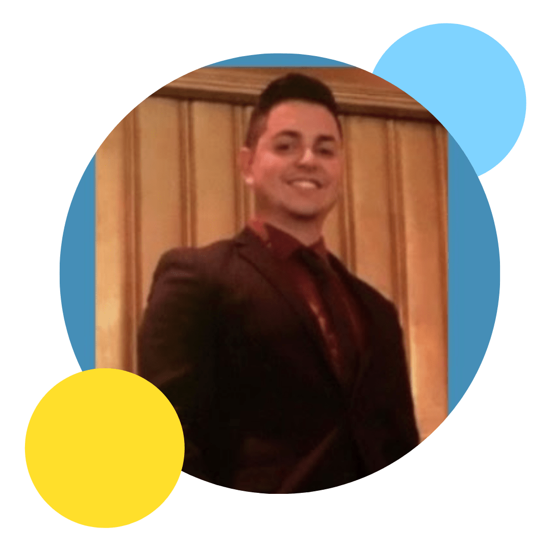 Image of a client named Elvis in a professional photo