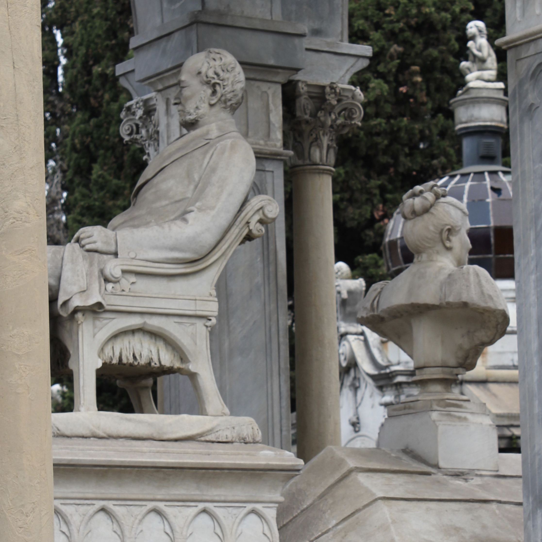 Dominguez tomb, La Recoleta Cemetery, Buenos Aires