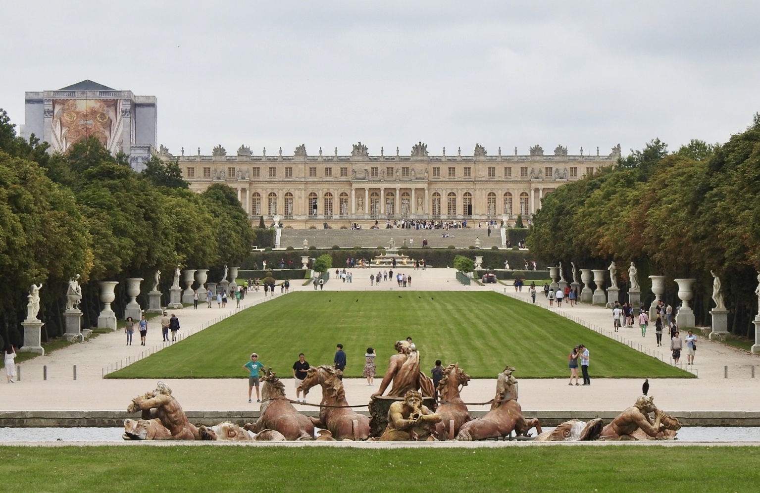 Rear view of Versailles Palace, #1 on the Top Five Things We Love About Versailles