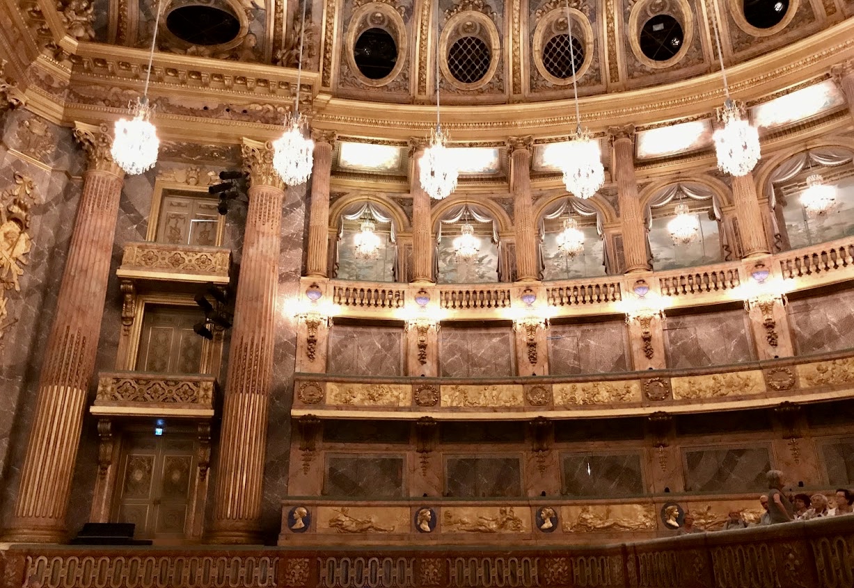 Interior, Royal Opera House. They still give public performances there.