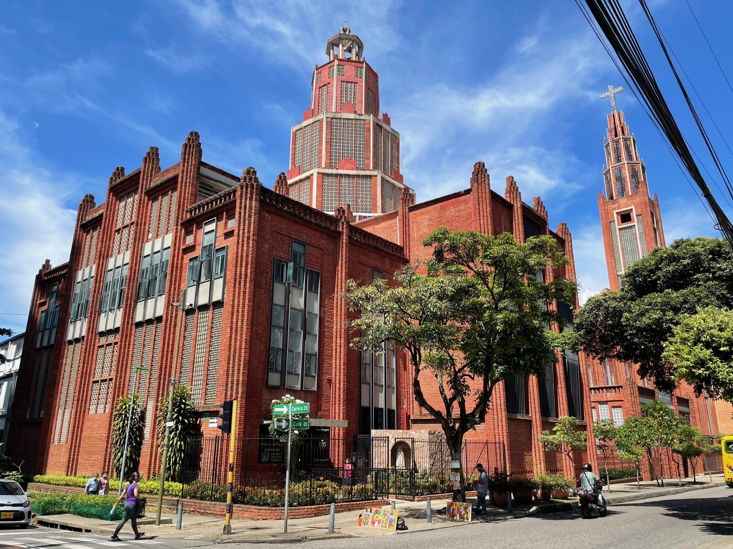 One of Bucaramanga's many beautiful churches