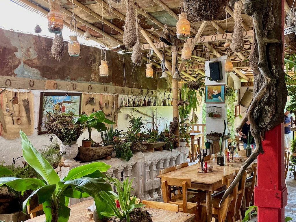 Restaurante Ranchito on the main parque, where we enjoyed an excellent traditional lunch