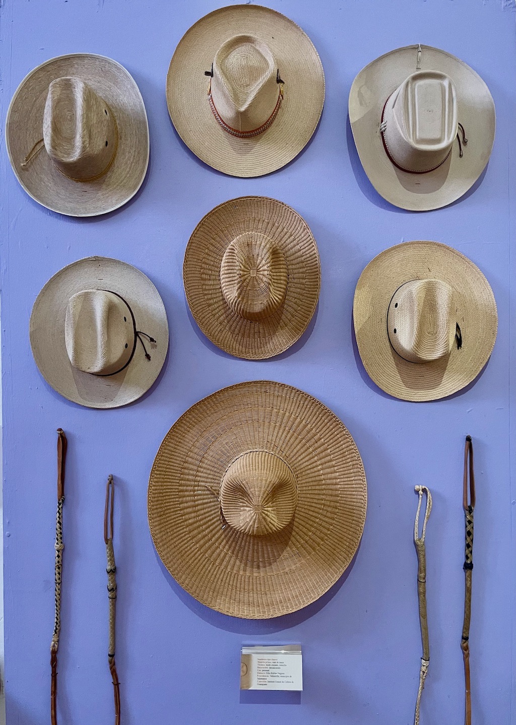 An exhibit honoring Mexico's vaquero culture