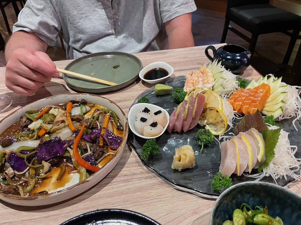 Fresh and yummy Asian fare at Kinjo
