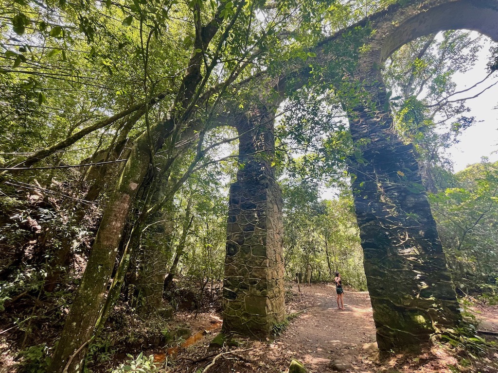 This century-old aqueduct supplied the prison complex.
