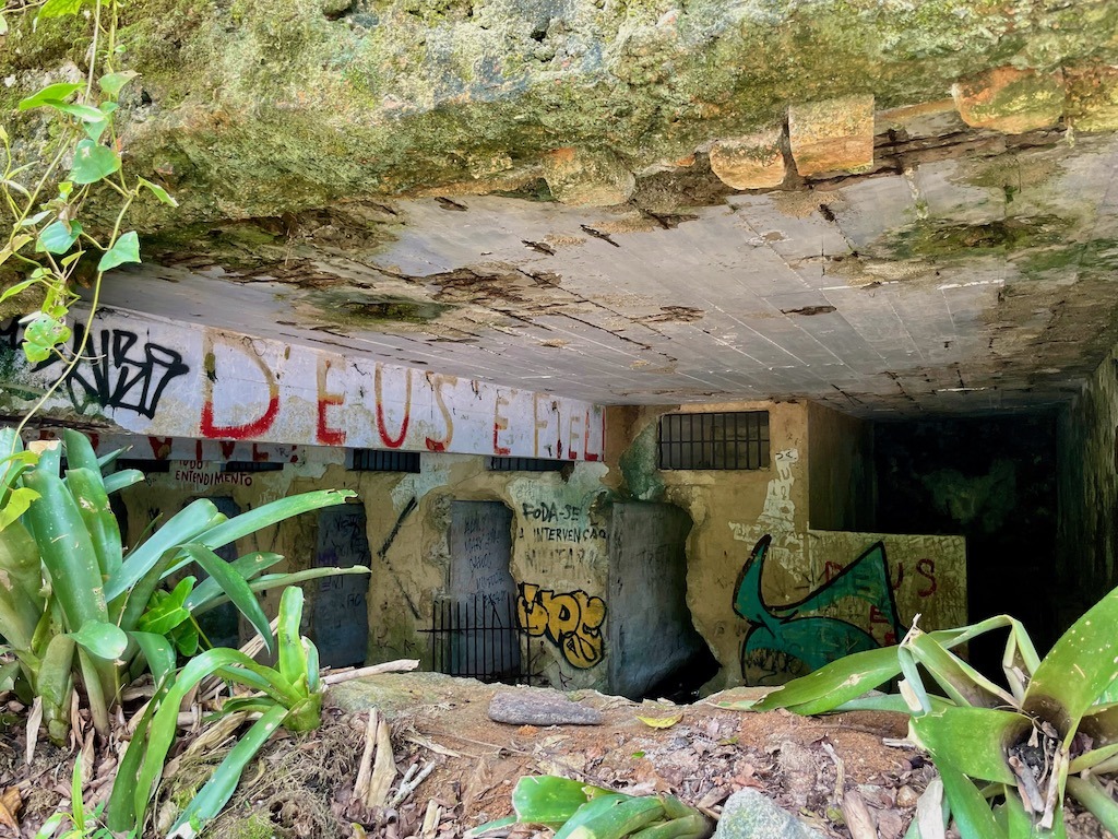 What’s left of the old prison