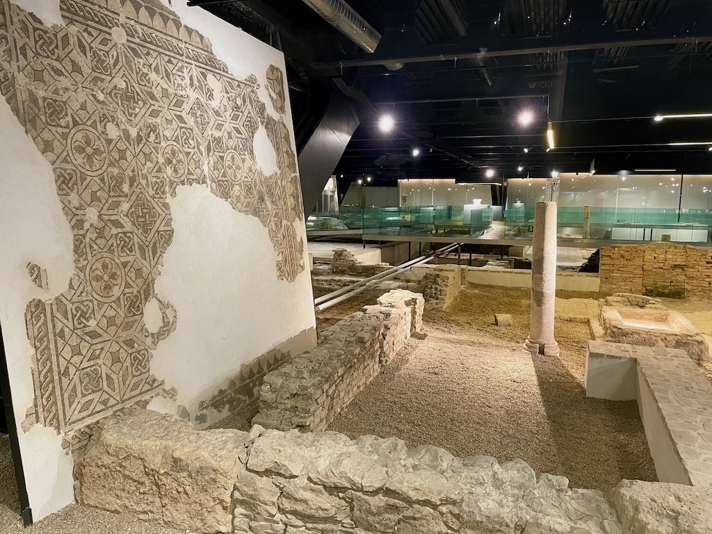 The Antiquarium Museum, showcasing ruins of an ancient Roman neighborhood