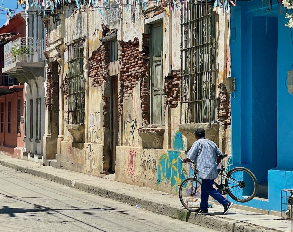 A rustic side street near the Catedral