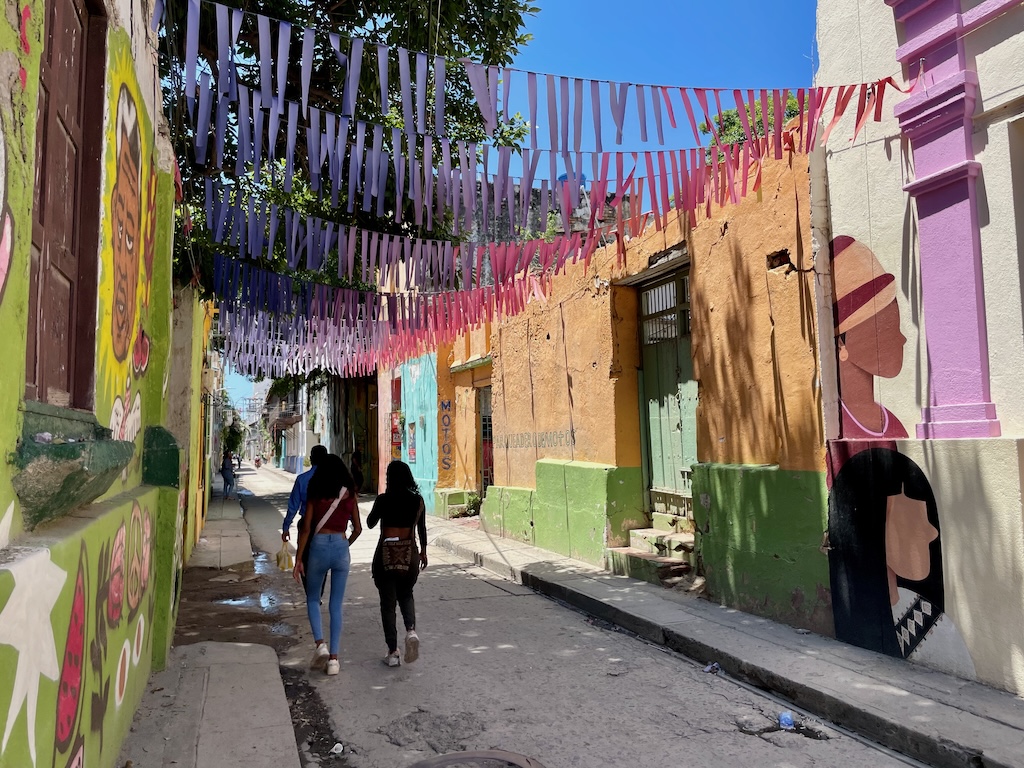Another colorful side street