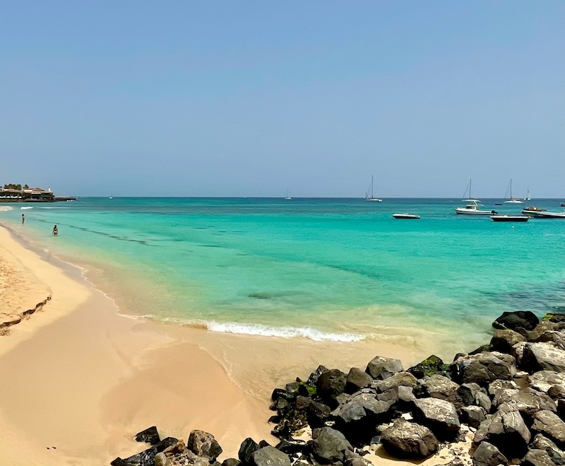 Santa Maria is Sal's most popular beach, just off the tourist town of Santa Maria.